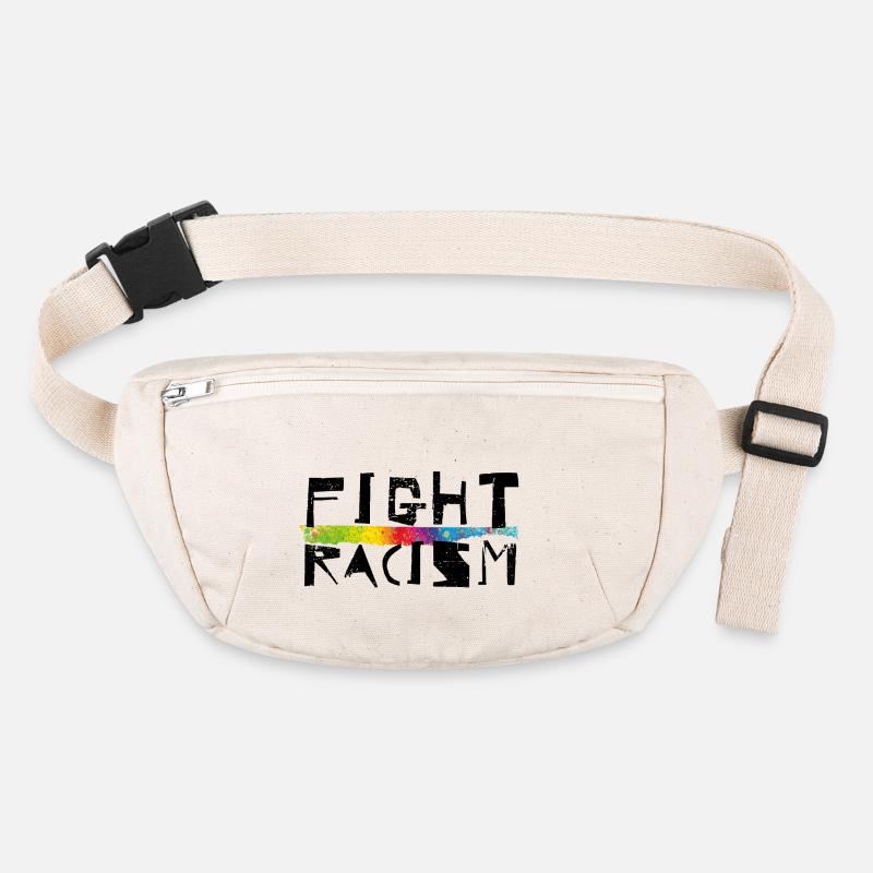 Fight Racism Stanley/Stella recycled Hip Bag 