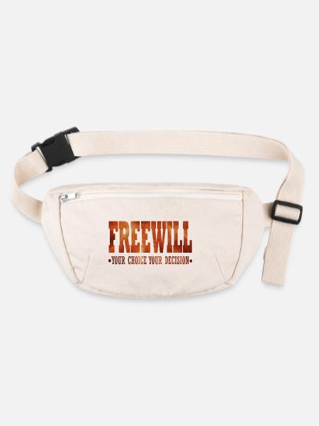 FreeWill - Stanley/Stella recycled Hip Bag - natural - Front
