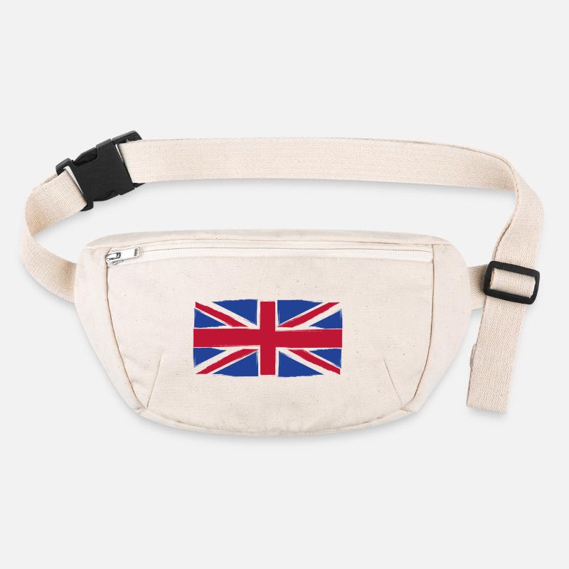 Art du drapeau Grunge Union Jack Sac banane recyclé Stanley/Stella