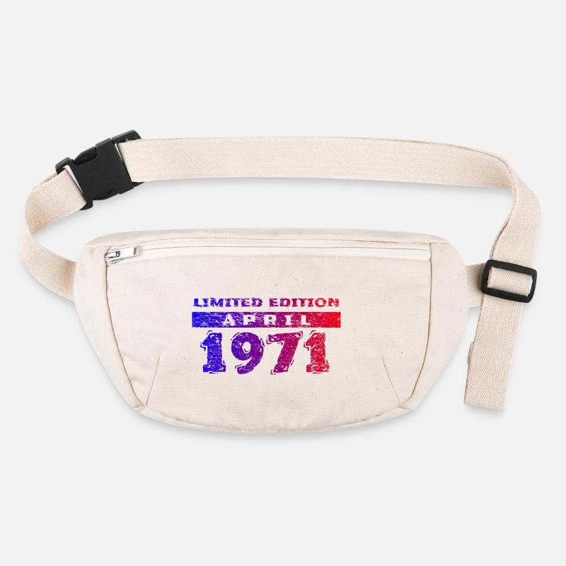 55. Geburtstag Limited Edition 04/1971 Stanley/Stella recycelte Gürteltasche