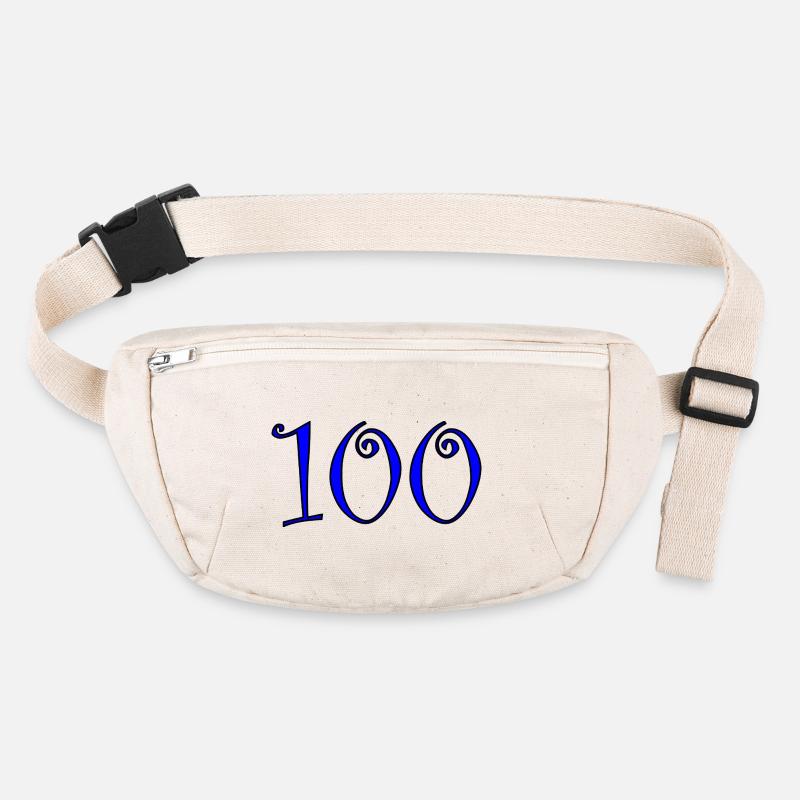 100. 100 ANS. 100e ANNIVERSAIRE. ANNIVERSAIRE 100  Sac banane recyclé Stanley/Stella