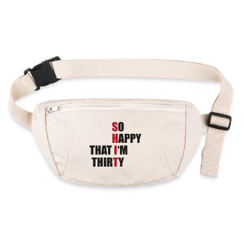 30 - Stanley/Stella recycled Hip Bag  - natural - Front