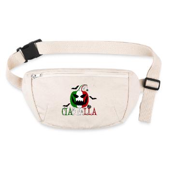 Helloween Italie Ciao Bella - Sac banane recyclé Stanley/Stella - blanc naturel - Devant