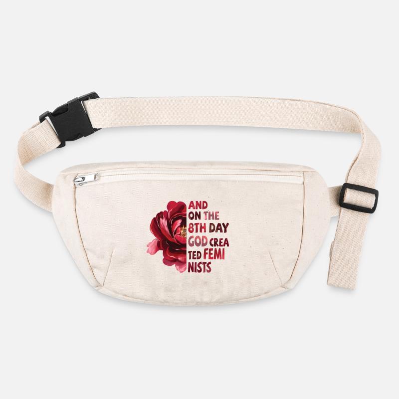 And on the 8th day God created Feminists Stanley/Stella recycelte Gürteltasche