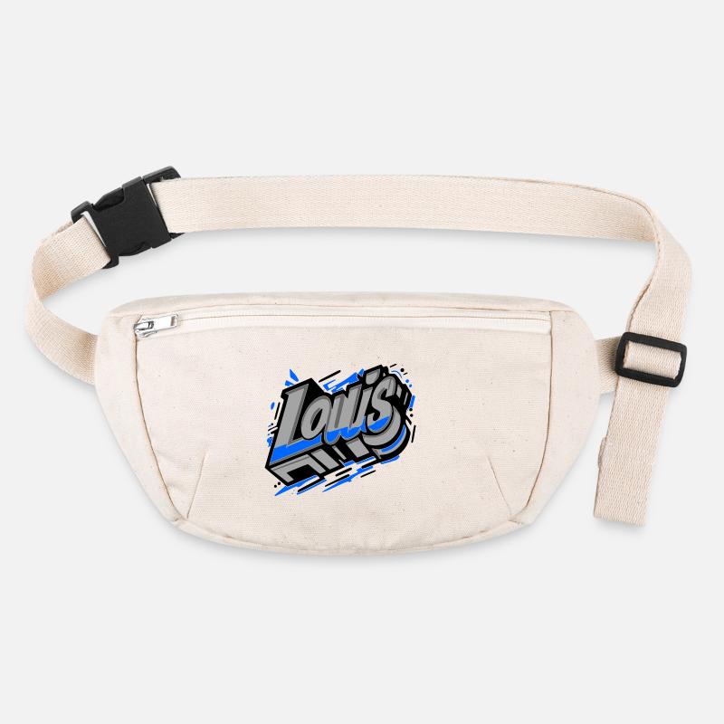 Louis Name Vorname Junge Graffiti Stanley/Stella recycelte Gürteltasche