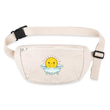 Sunbathe - Stanley/Stella recycled Hip Bag  - natural - Front