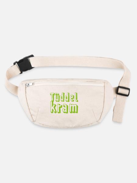 Tüddelkram - Stanley/Stella recycelte Gürteltasche - Naturweiß