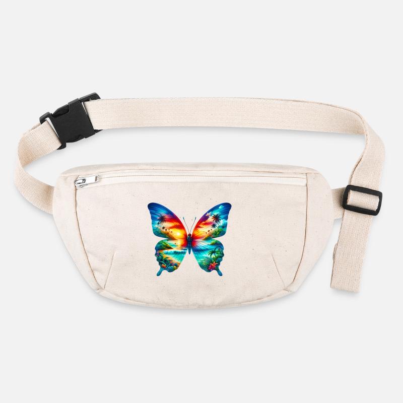 Butterfly Stanley/Stella recycled Hip Bag 
