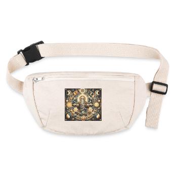 Lignée : créateur et ancêtre de la mythologie slave - Sac banane recyclé Stanley/Stella - blanc naturel - Devant