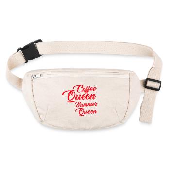 Coffee Queen Summer Queen - Stanley/Stella recycled Hip Bag  - natural - Front