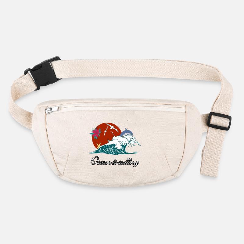 The sea is calling Stanley/Stella recycled Hip Bag 