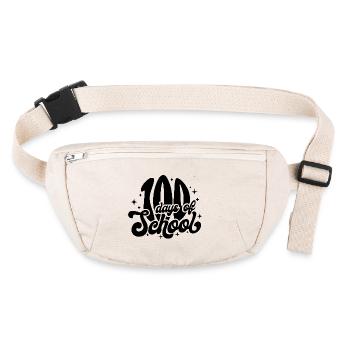 Feier zum 100-jährigen Bestehen von Lehramtsschülern - Stanley/Stella recycelte Gürteltasche - Naturweiß - Vorne
