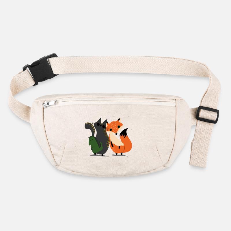 Le chat et le renard Sac banane recyclé Stanley/Stella