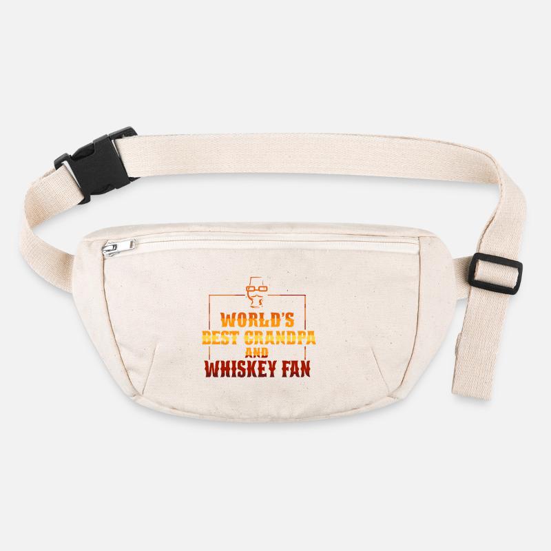 Whiskey Spruch Whiskeytrinker Whiskeyliebhaber Stanley/Stella recycelte Gürteltasche