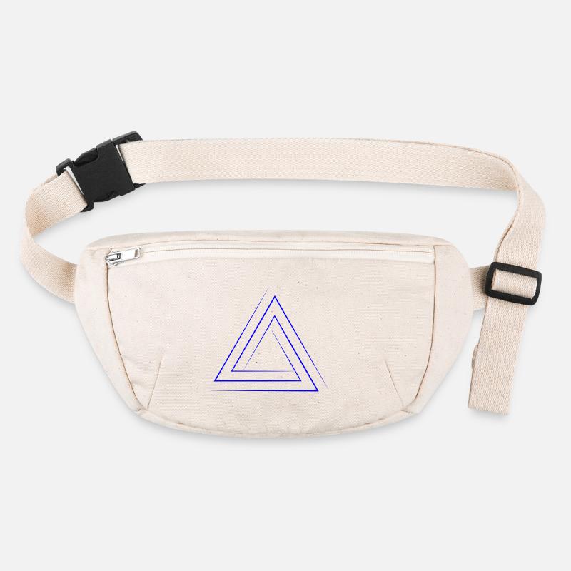 Geometric triangular nesting Stanley/Stella recycled Hip Bag 