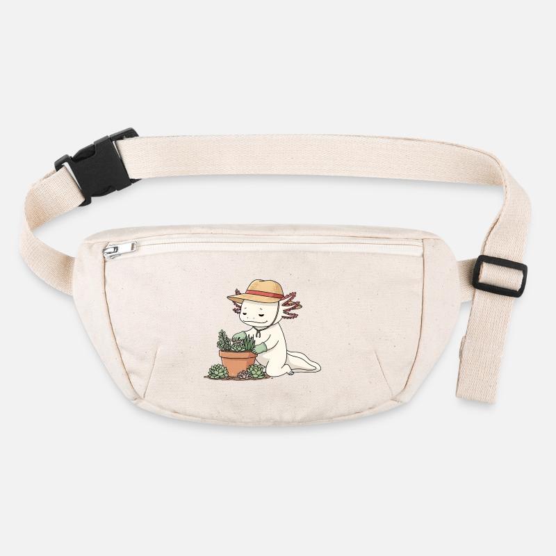 Gärtner Axolotl Stanley/Stella recycelte Gürteltasche