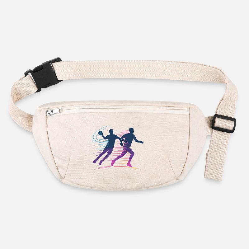 Joueur néon de handball, attaque rapide, équipe Sac banane recyclé Stanley/Stella