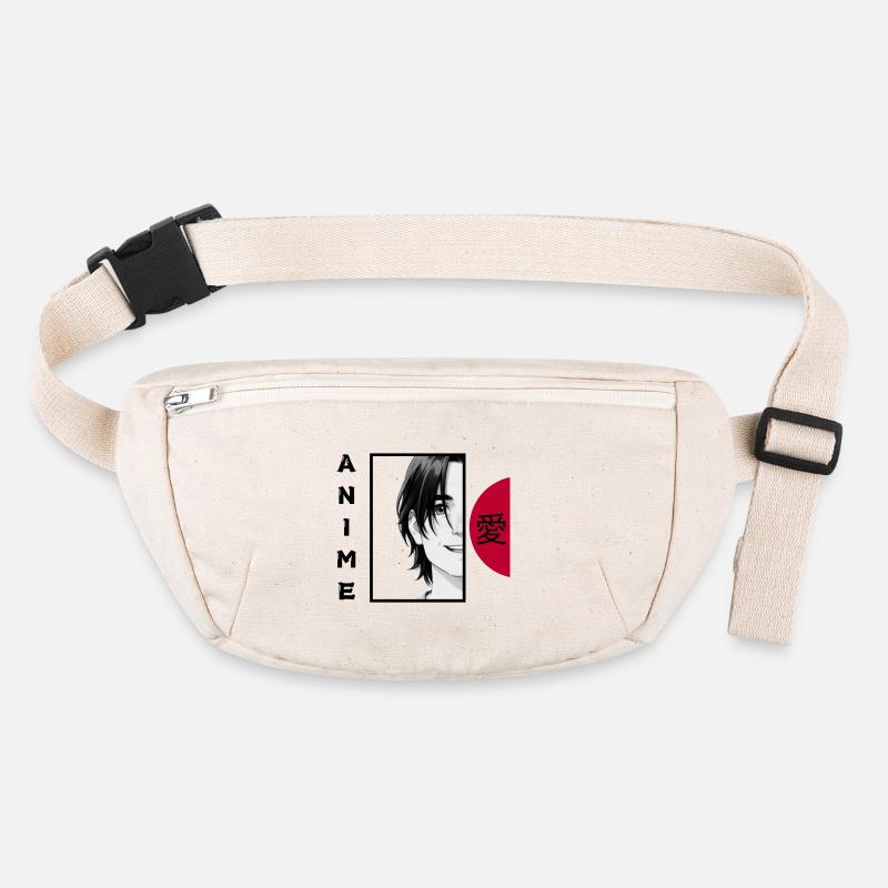 Anime Lover BLACK Stanley/Stella recycled Hip Bag 