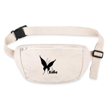 Vie - Sac banane recyclé Stanley/Stella - blanc naturel - Devant