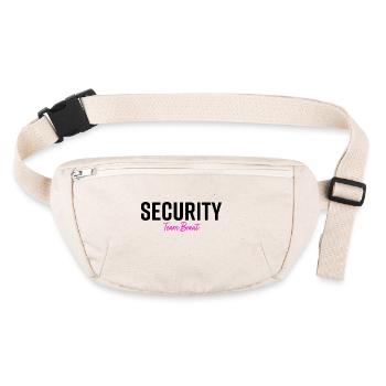 Security Team Braut - Stanley/Stella recycelte Gürteltasche - Naturweiß - Vorne