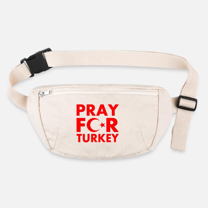 Pray for turkey Sac banane recyclé Stanley/Stella
