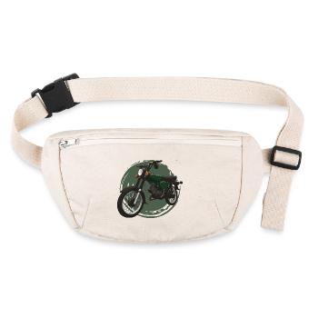 S51 // Illustration - Sac banane recyclé Stanley/Stella - blanc naturel - Devant