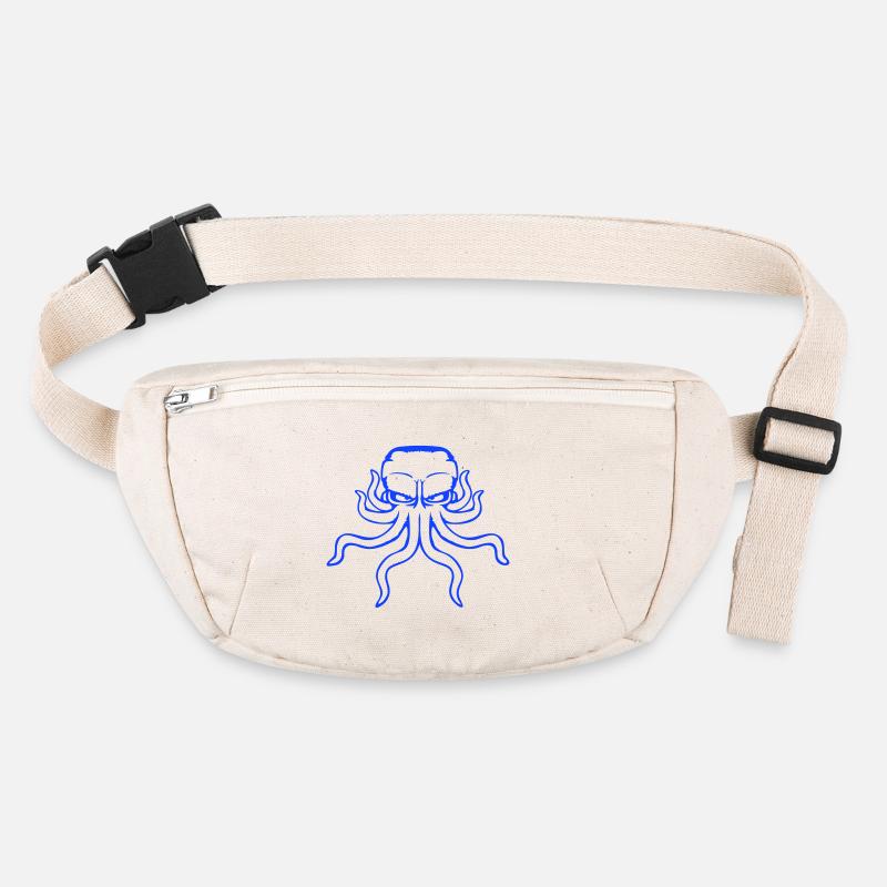 Octopus, octopus, octopus, cephalopod, evil eye Stanley/Stella recycled Hip Bag 