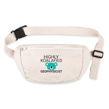 Geophysicist Koalafied Geophysics - Stanley/Stella recycled Hip Bag  - natural - Front