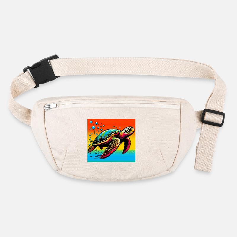 Schildkröte Stanley/Stella recycelte Gürteltasche