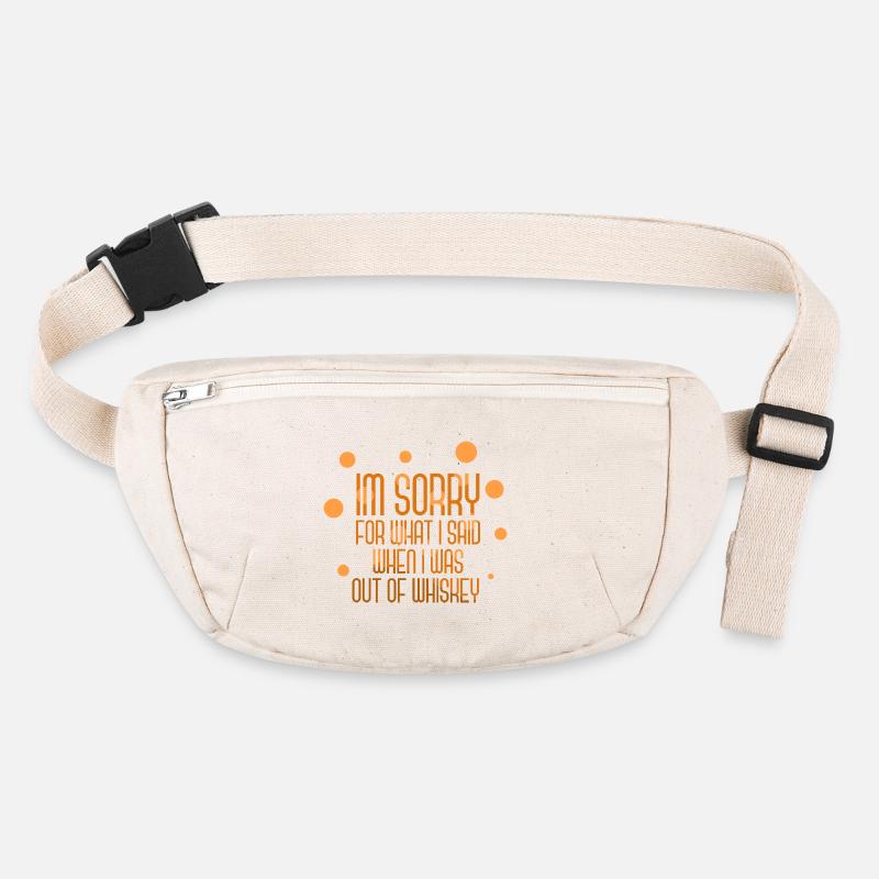 Whiskey Saying Whiskey Drinker Whiskey Lovers Stanley/Stella recycled Hip Bag 