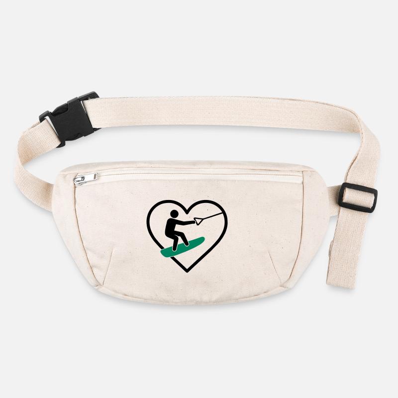Heart Wakeboard – Water Passion Stanley/Stella recycled Hip Bag 