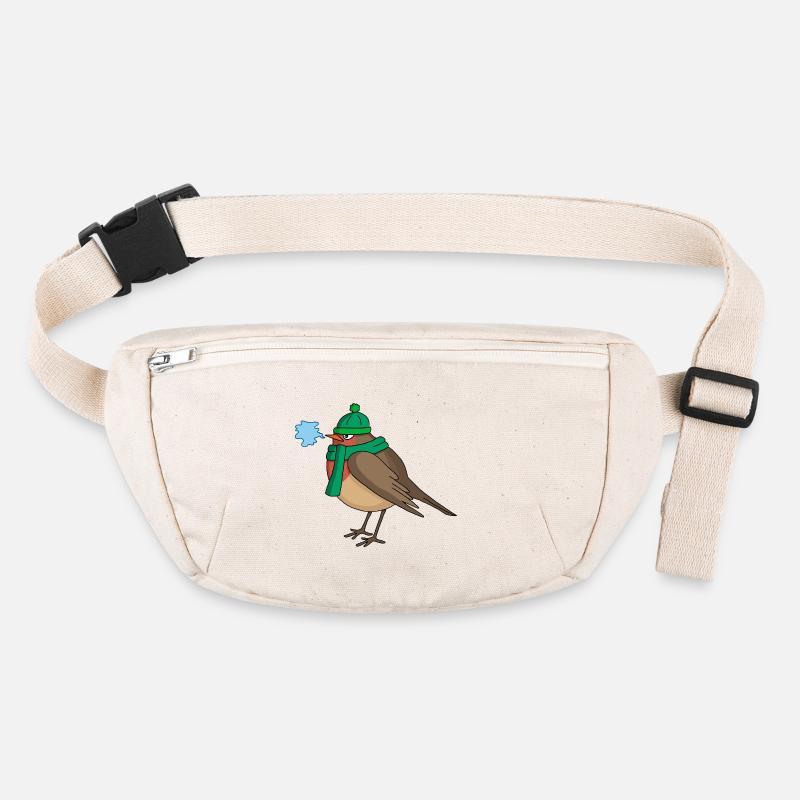Der Vogel und der Winter Stanley/Stella recycelte Gürteltasche