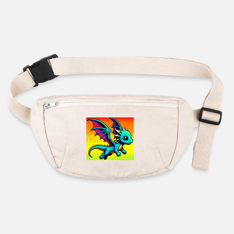 Drache Stanley/Stella recycelte Gürteltasche