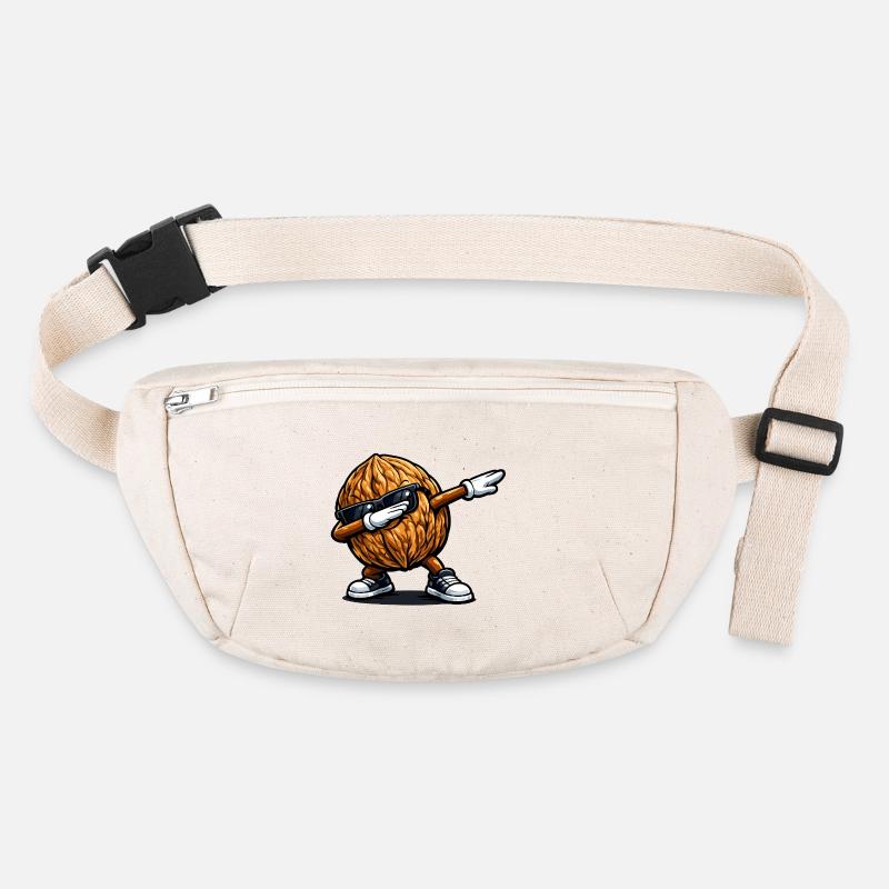 Dabbing Walnuss Stanley/Stella recycelte Gürteltasche
