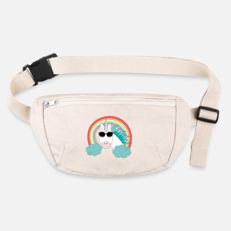 Unicorn&Sunglasses Sac banane recyclé Stanley/Stella