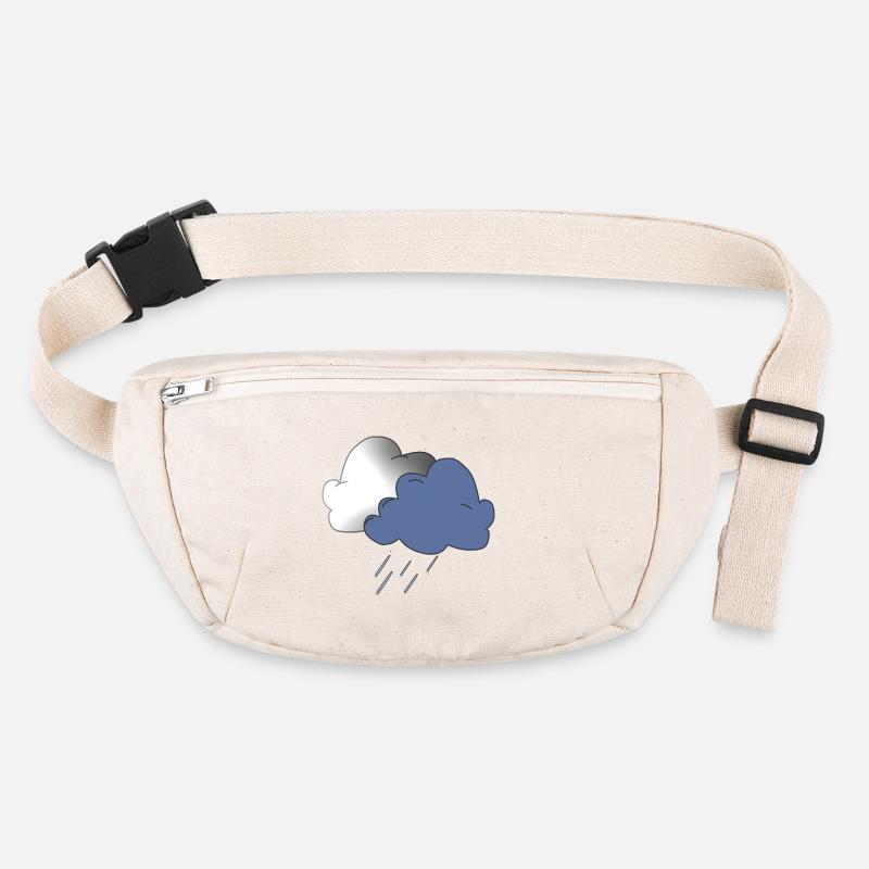 soleil arc-en-ciel nuages soleil météo cloud52 Sac banane recyclé Stanley/Stella