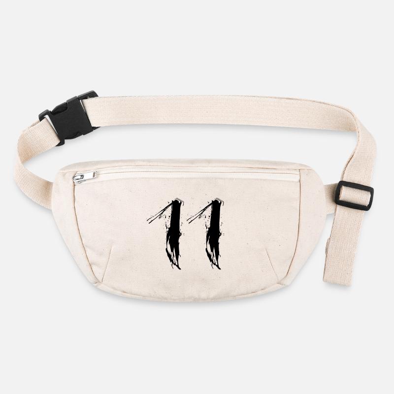 11 black number number elf vector graphic Stanley/Stella recycled Hip Bag 