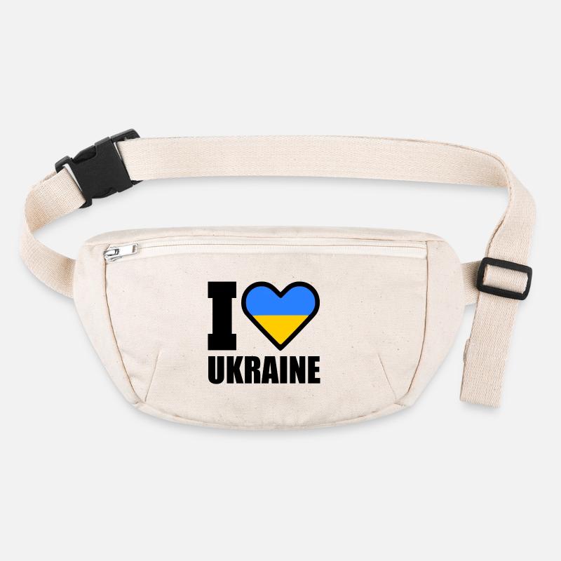 Ukraine Stanley/Stella recycelte Gürteltasche