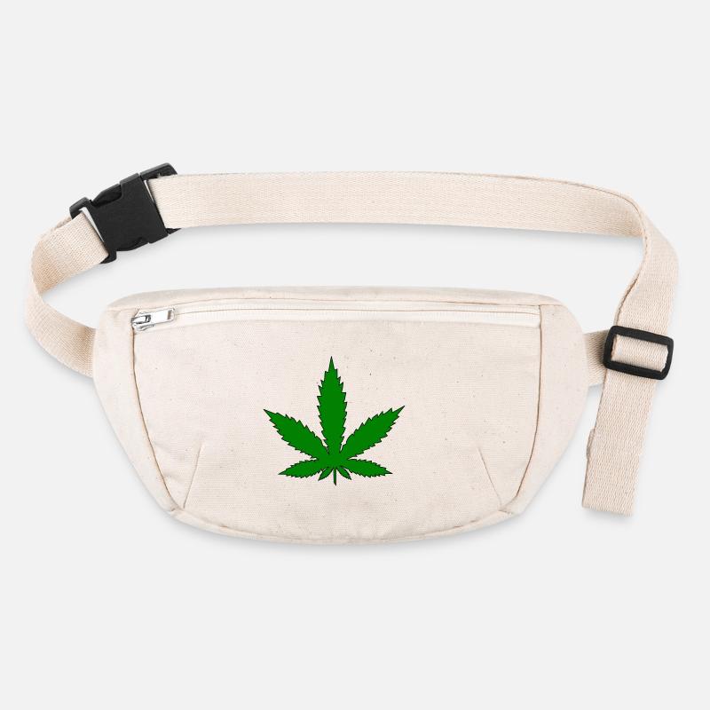 Feuille de chanvre Sac banane recyclé Stanley/Stella