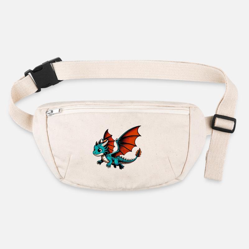 Drache Stanley/Stella recycelte Gürteltasche
