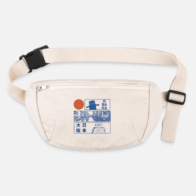 Osaka Japan Mono Stanley/Stella recycelte Gürteltasche