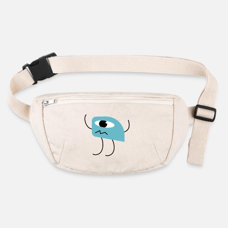 Cute little monster cyclops design Stanley/Stella recycled Hip Bag 