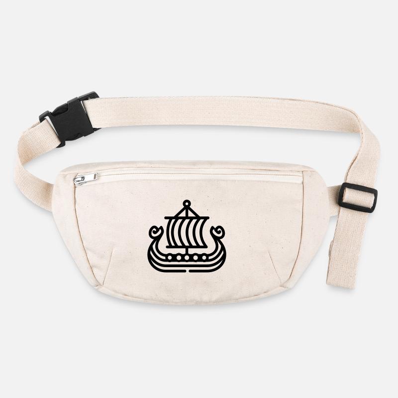 Viking Ship Stanley/Stella recycled Hip Bag 