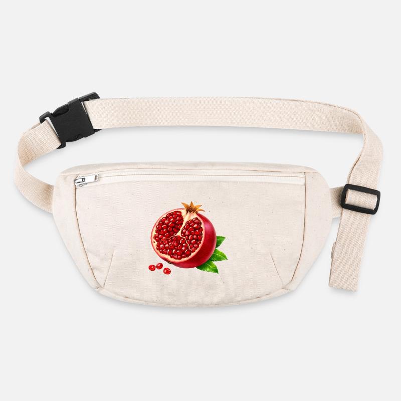 Half Pomegranate Realistic Stanley/Stella recycled Hip Bag 
