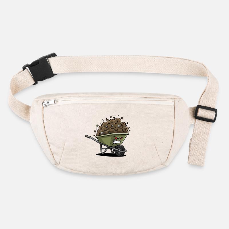 Wütender Schutt-Wagen Stanley/Stella recycelte Gürteltasche