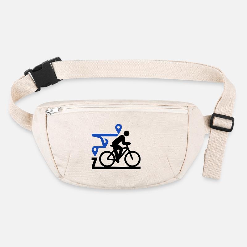 Epic Bike Tour Route Map Stanley/Stella recycled Hip Bag 