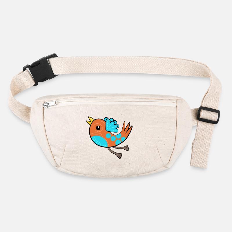 Petit Oiseau Orange Sac banane recyclé Stanley/Stella