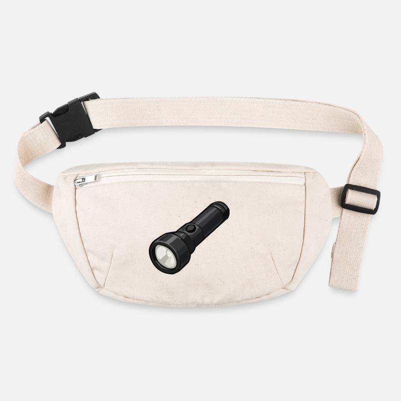 Illustration de lampe torche compacte Sac banane recyclé Stanley/Stella