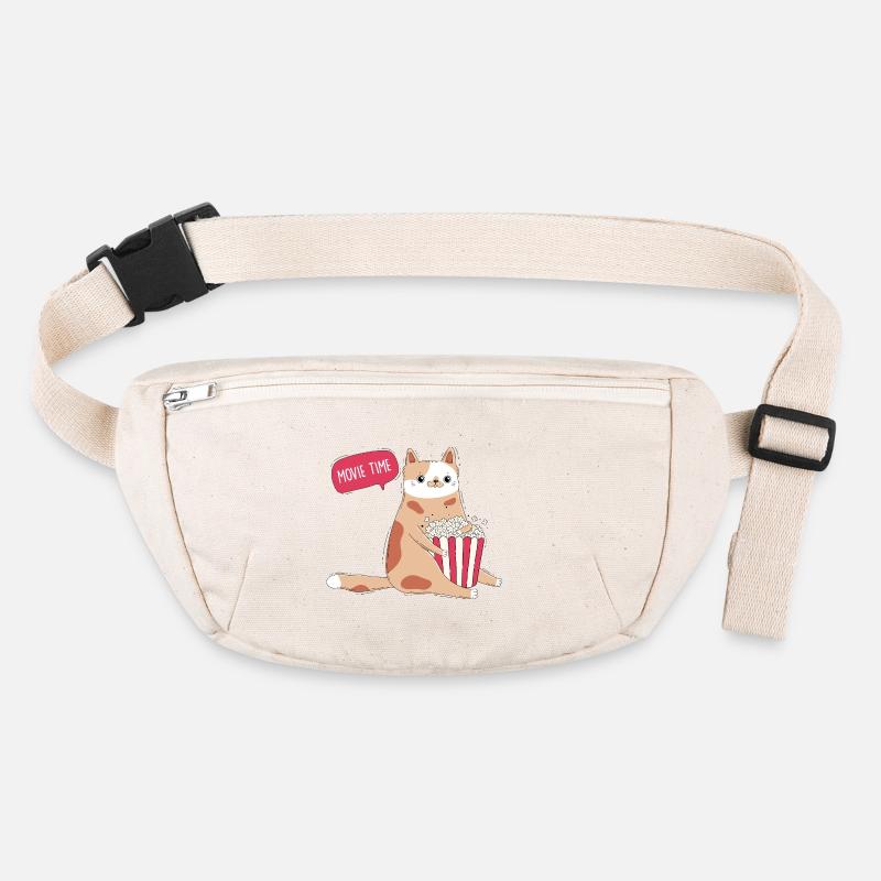 Chat et maïs soufflé Sac banane recyclé Stanley/Stella