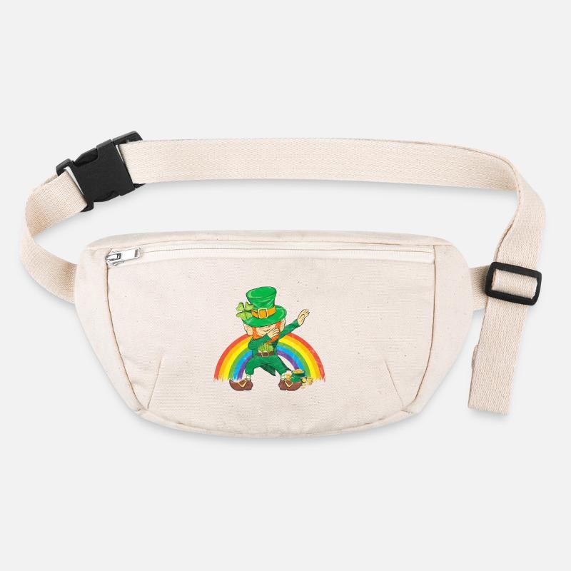 Tanzender Kobold Dabbing Regenbogen Stanley/Stella recycelte Gürteltasche